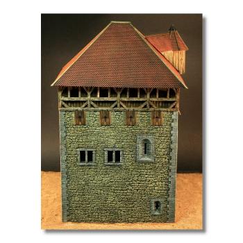 Green-Line: GL-GEB-029 Mittelalterlicher Wohnturm, 1:72