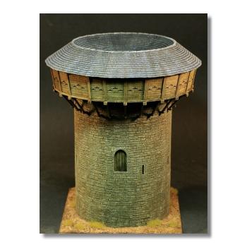 Green-Line: GL-GEB-010 Steinturm mit Hurde, 1:72