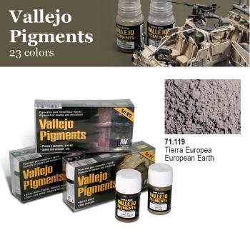 Vallejo Pigment European Earth (73119) 30ml