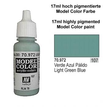 Vallejo Model Color - 107 Pasteltürkisgrün (Light Green Blue), 17 ml (70.972)