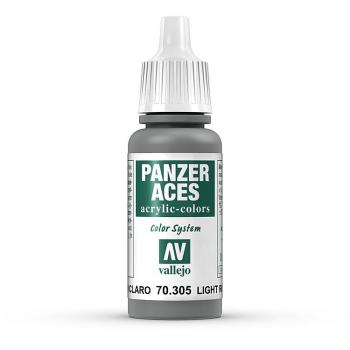 Vallejo Panzer Aces: 70305 Light Rubber, 17ml