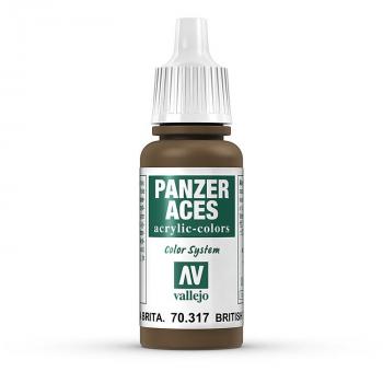 Vallejo Panzer Aces: 70317 British Tank Crew, 17ml