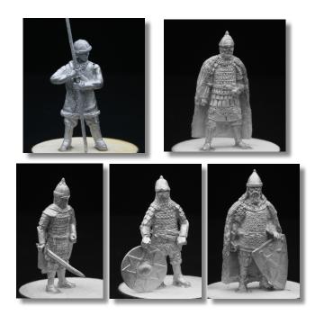 Valdemar-Miniatures: VM-114 "Slavic Warriors with Prisoner`s" 1:72