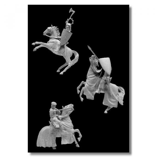 Valdemar-Miniatures: VM053 Mounted Knights II 1:72