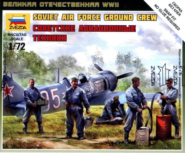 Zvezda 6187: Soviet Air force ground crew