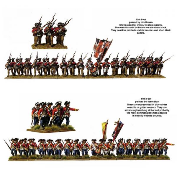 Perry Miniatures: AW 200 American War of Independence British Infantry 1775-1783