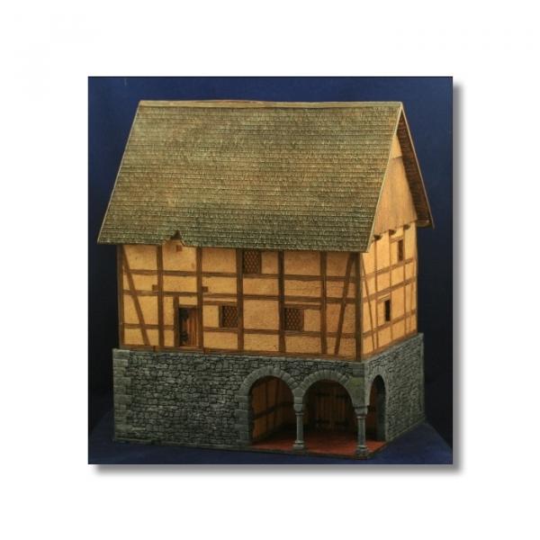 Green-Line: GL-GEB-044 Medieval City Magazin, 1:72