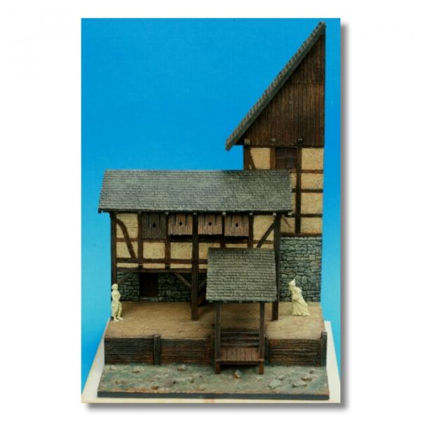 Green-Line: GL-GEB-047 Vignette I "Mittelalterliche Stadt am Fluss", 1:72