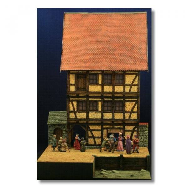 Green-Line: GL-GEB-049 Vignette II "Medieval Town by the River", 1:72