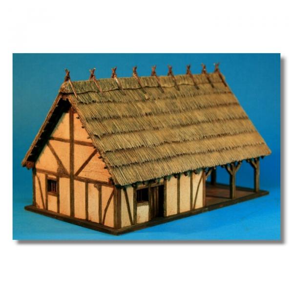 Green-Line: GL-QK-006 Medieval outbuildings, 1:72