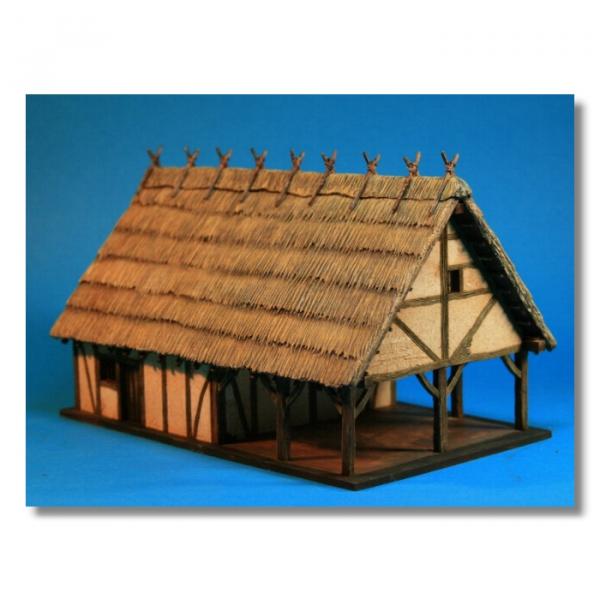 Green-Line: GL-QK-006 Medieval outbuildings, 1:72