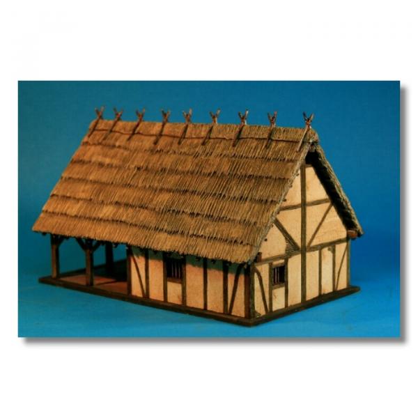 Green-Line: GL-QK-006 Medieval outbuildings, 1:72