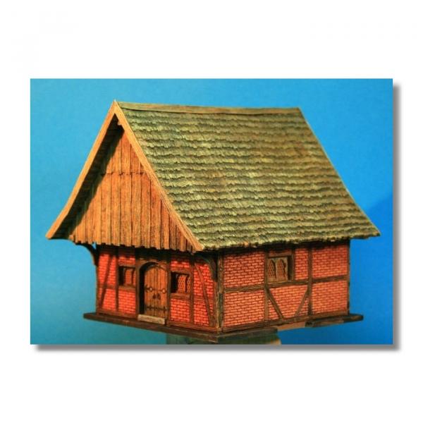 Green-Line: GL-QK-007 Mittelalterliches "Haus des Ritters", 1:72