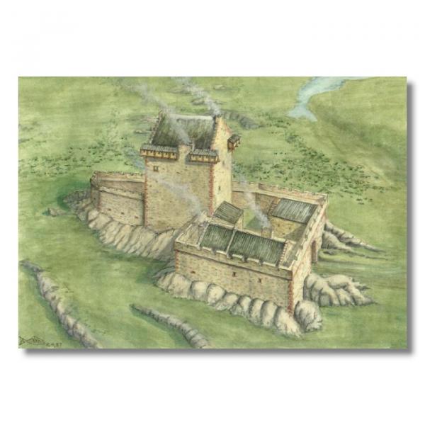 Green-Line: GL-QK-011 Medieval Tower House 1:72