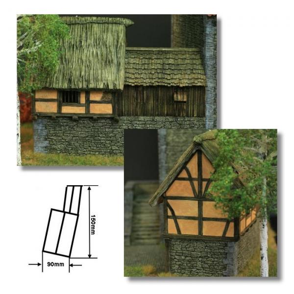 Green-Line: GL-GEB-016 Romanesques House growing, 1:72