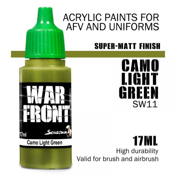 Scale75: SW-11 SS CAMO LIGHT GREEN, Acrylfarbe 17ml