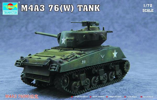 Trumpeter: American M4A3 76(W) TANK 07226