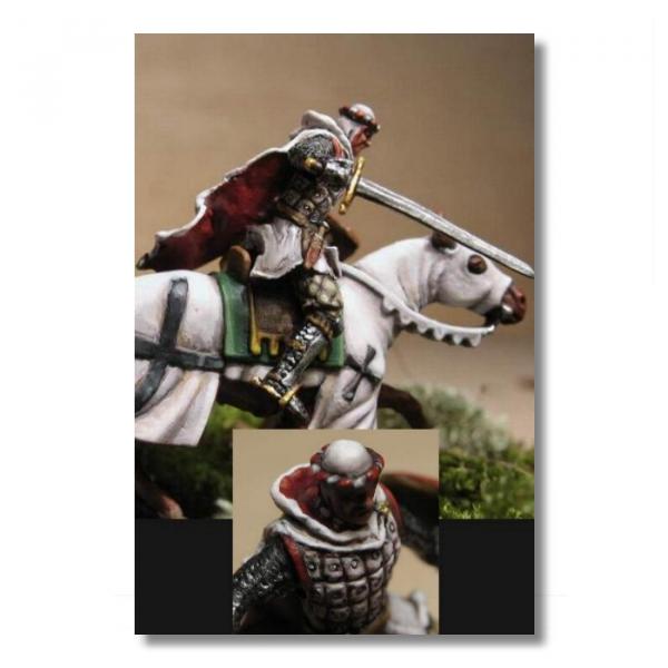 Valdemar-Miniatures: VA005 "Mounted Teutonic knight" fits Zvezda horses 1:72