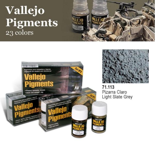 Vallejo Pigment Light Slate Grey (73113) 30ml