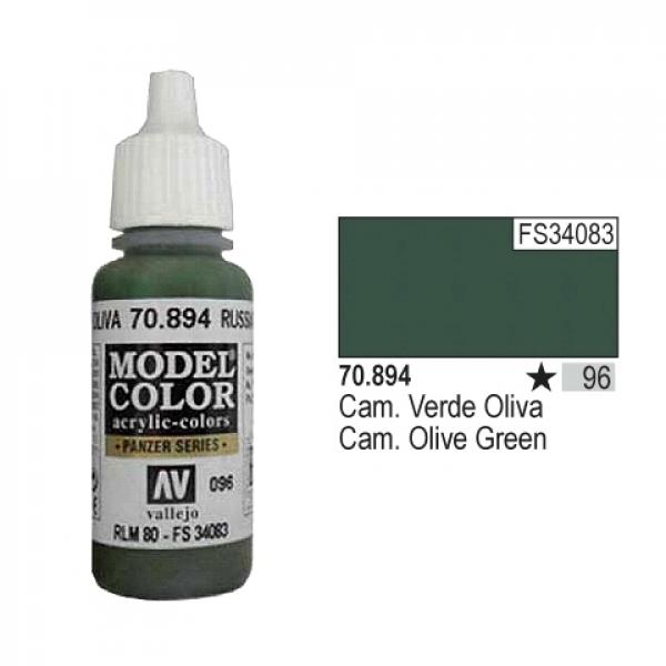 Vallejo Model Color - 096 Cam. Olive Green/Russian (70.894)