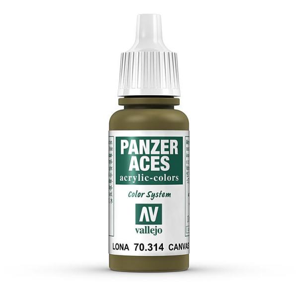 Vallejo Panzer Aces: 70314 Canvas, 17ml