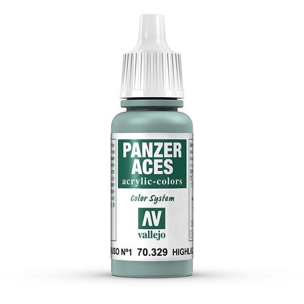 Vallejo Panzer Aces: 70329 Rus. Tank Crew Highl. I, 17ml