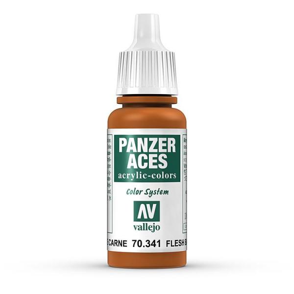 Vallejo Panzer Aces: 70341 Flesh Base, 17ml